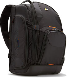 Case Logic SLRC-206 SLR Camera and 15.4-Inch Laptop Backpack - Black