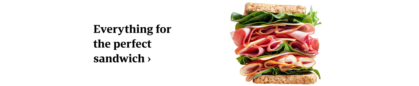 Everything for the perfect sandwich
