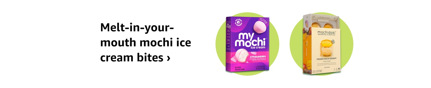 Melt-in-your-mouth mochi ice cream bites