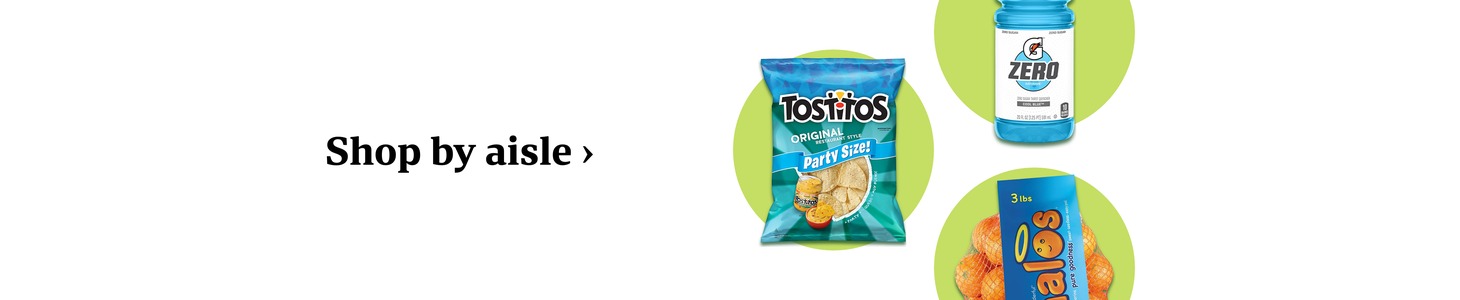 Shop by aisle