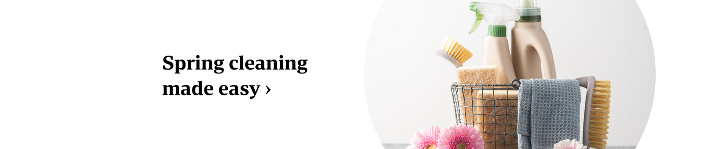 Spring cleaning made easy