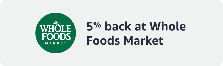 5% back at Whole Foods Market