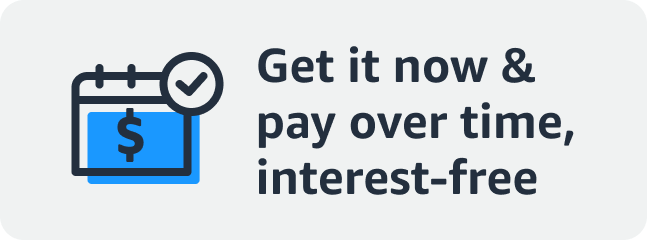 Get it now & pay over time, interest-free