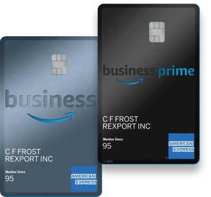 Photo of the Amazon Business Credit Card by American Express.