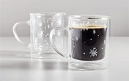 Holiday drinkware
