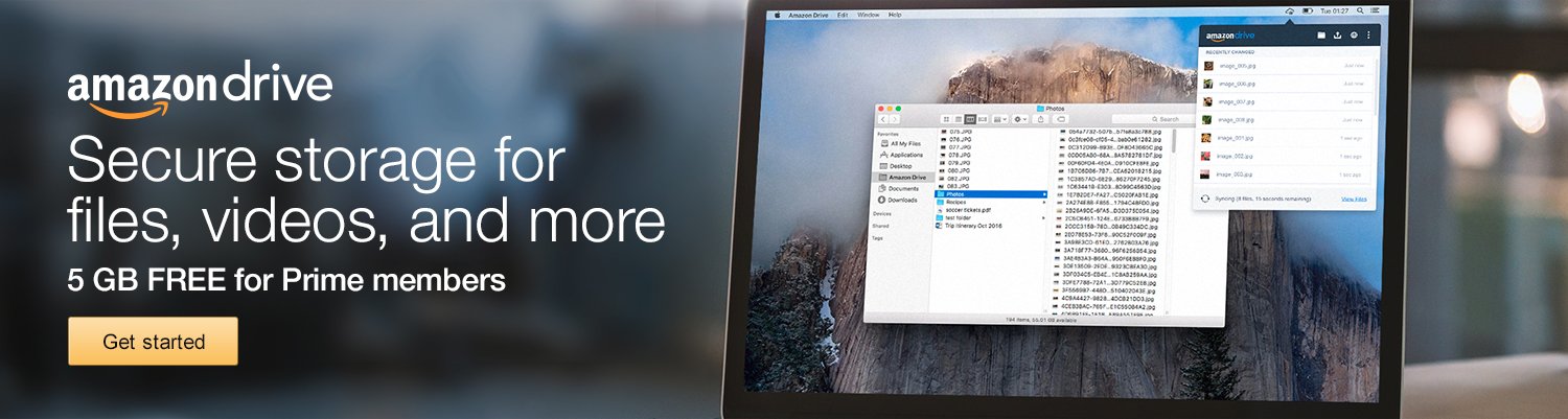 Secure storage from Amazon Drive