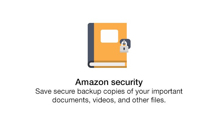 Security with Amazon Drive