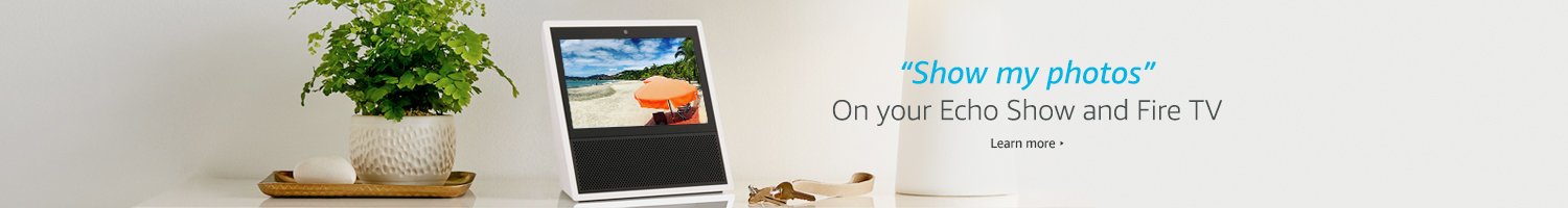 "Show my photos" on your Fire TV and Echo Show