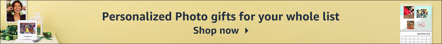 Personalized Photo gifts for your whole list