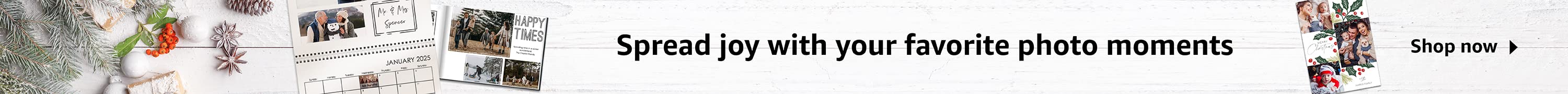 Spread joy with your favorite photo moments