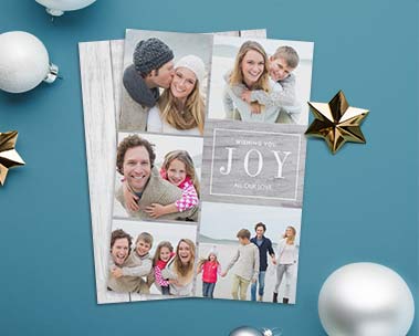 Custom photo cards for the holidays