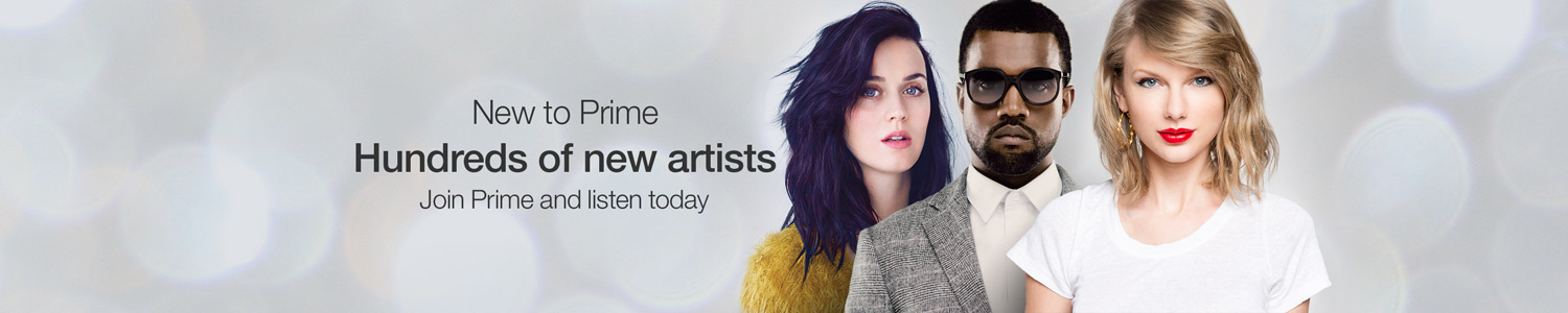 Hundreds of New Artists in Prime Music