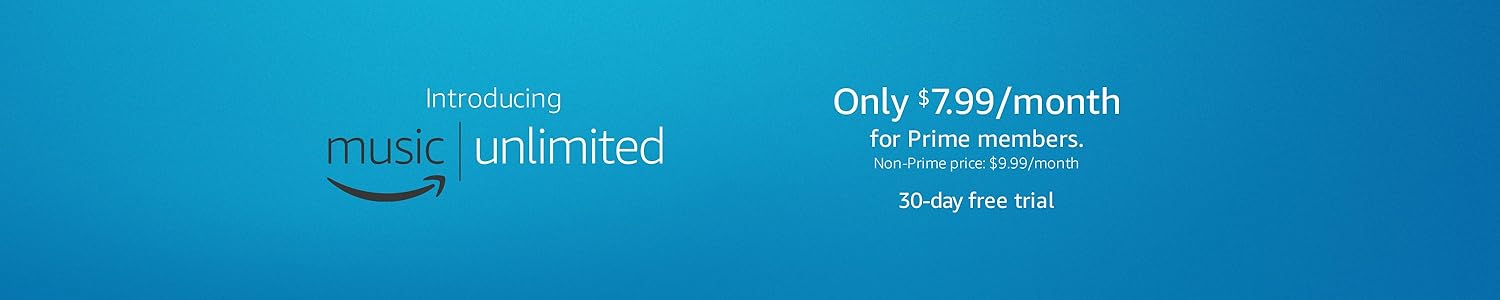 Introducing Amazon Music Unlimited: Start your free 30-day trial
