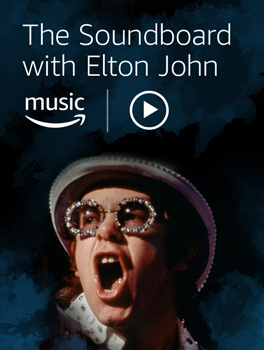 The soundboard with Elton John