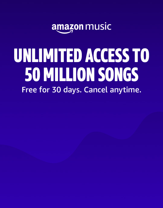 Amazon Music. Over 2 million songs included with Prime