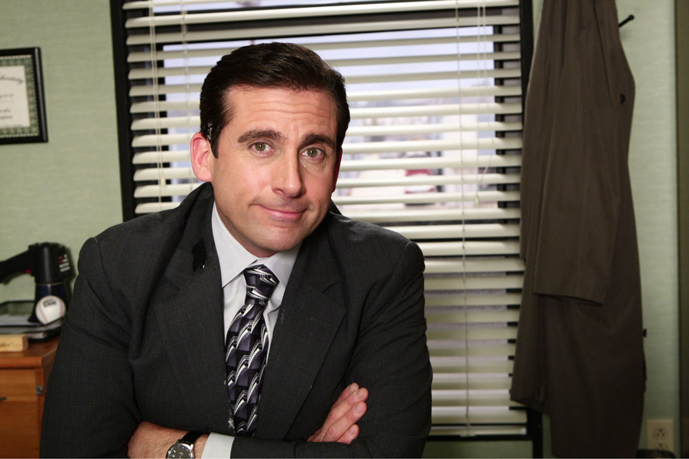 The Office Season 4 Steve Carell, Rainn Wilson, B.J. Novak, John Krasinski, Jenna