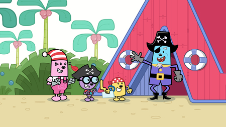Amazon.com: Wow! Wow! Wubbzy!: Pirate Treasure : Lara Jill