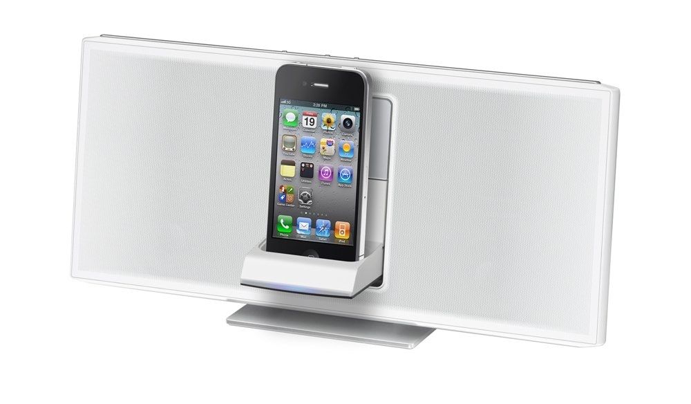 Panasonic SCHC05 iPod Speaker Dock (White) Home Audio