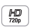 720p resolution