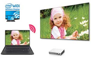 SHARE CONTENT BETWEEN WIDI DEVICES