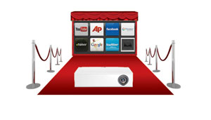 THE CONTENT YOU WANT AT YOUR FINGERTIPS