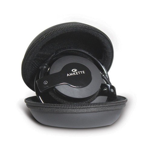 Amkette IGO Bluetooth Headphones with Carry Case mico USB , cable included in the the package