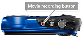 Movie recording button