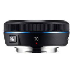 EX-W20NB 20mm Lens Product Shot