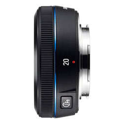 EX-W20NB 20mm Lens Product Shot