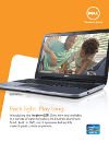 Inspiron 15R Laptop: Datasheet