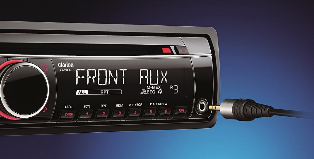 Clarion CZ102 CD/MP3/WMA Receiver Car Electronics