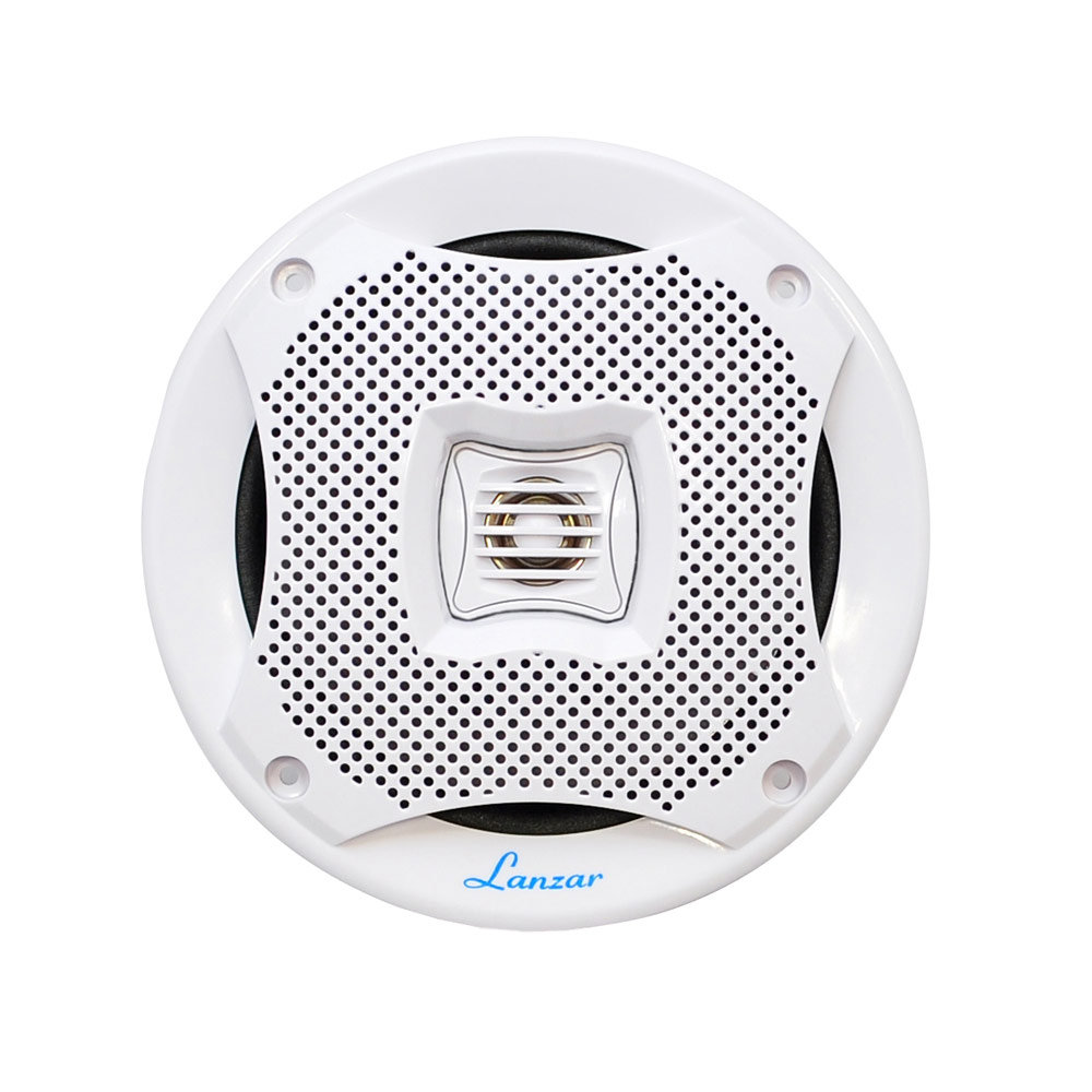 LANZAR Marine Speakers 5.25 Inch 2 Way Water Resistant