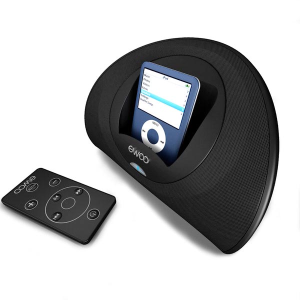 Amazon.com: EWOO eFizz Travel Speaker for iPod and MP3 Players (Black