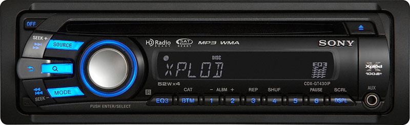 Магнитола sony cdx gt437ue инструкция