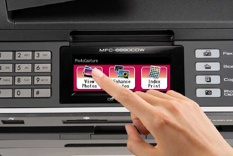 Brother MFC6890CDW Professional Series Color Inkjet Allin