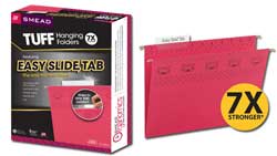TUFF Hanging Folder with Easy Slide Tab 64043