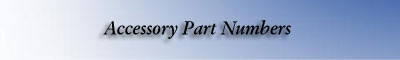 Part Numbers