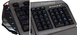 Mad Catz S.T.R.I.K.E. 7 Gaming Keyboard - Function Strip and Modular NumPad