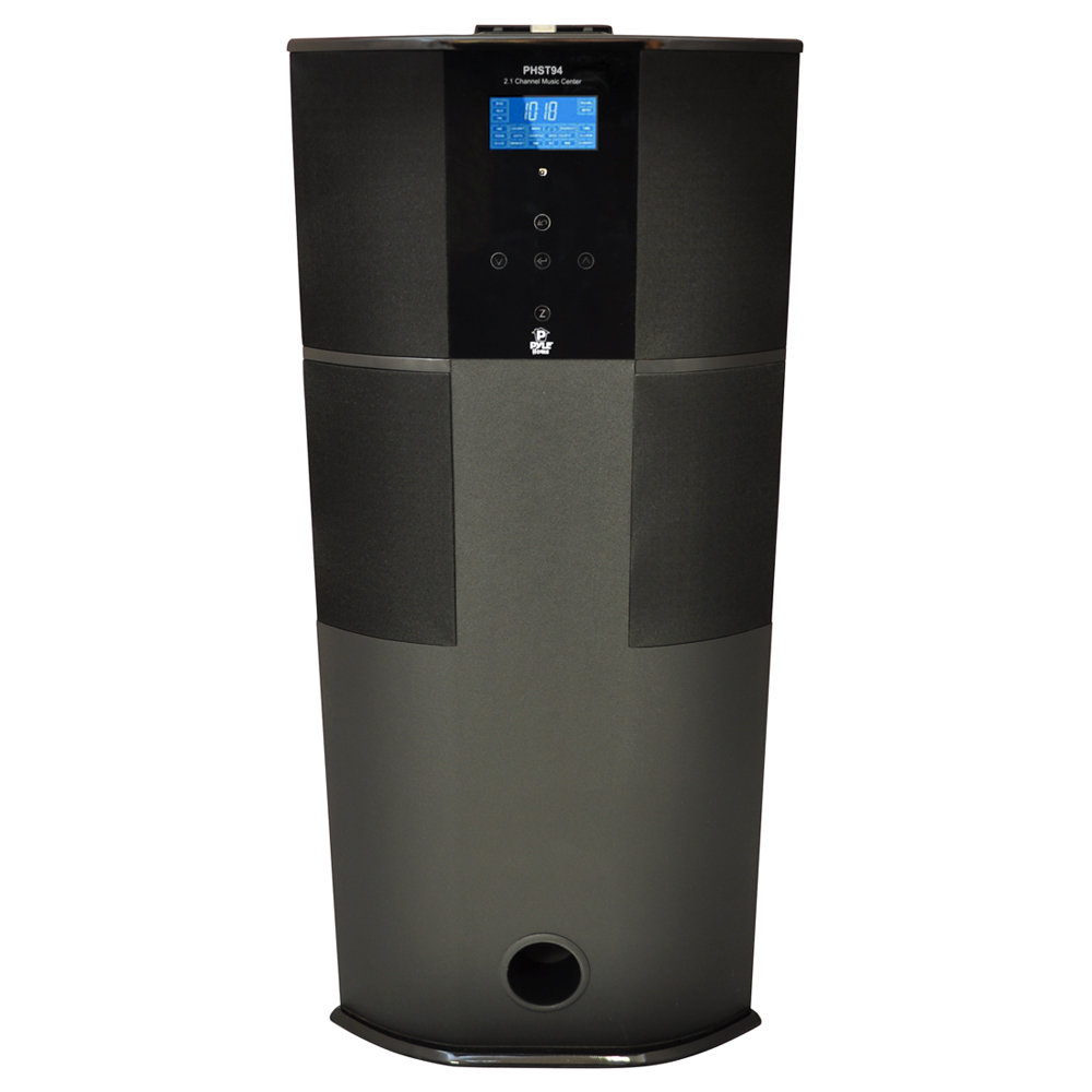 Pyle Home PHST94IPBK 600 Watt Digital 2.1 Channel Home