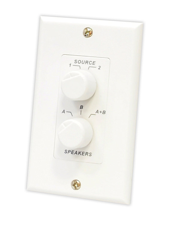 Amazon.com: Pyle Home PVCS5 In-Wall A/B Speaker/Source ... volume control to a speaker diagram 