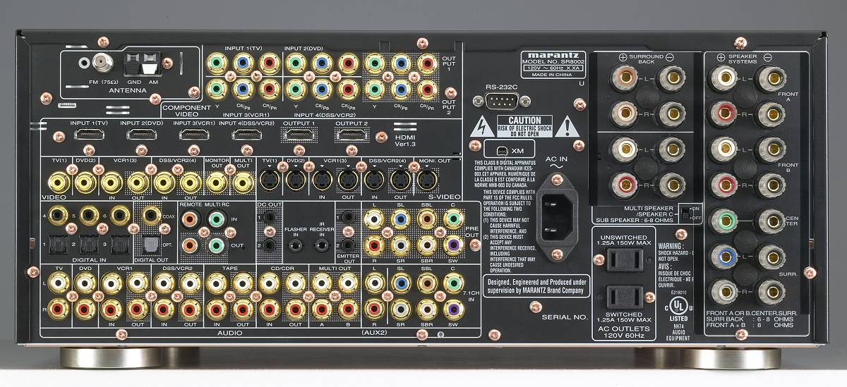 Marantz SR8002 Surround Receiver (Discontinued by