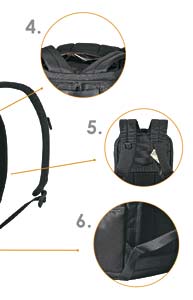 everki studio slim laptop backpack