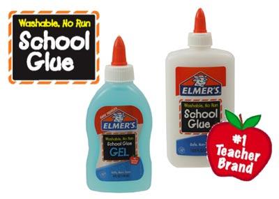 Amazon.com : Elmer\u0026#39;s Washable No-Run School Glue, 1 Gallon Jug ...