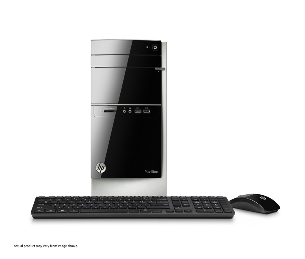 HP Pavilion 500 PC Desktop (AMD A65200 (Kabini), 8GB (DDR3, 2 DIMM