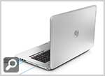 HP ENVY 17 Leap Motion SE Notebook Back View