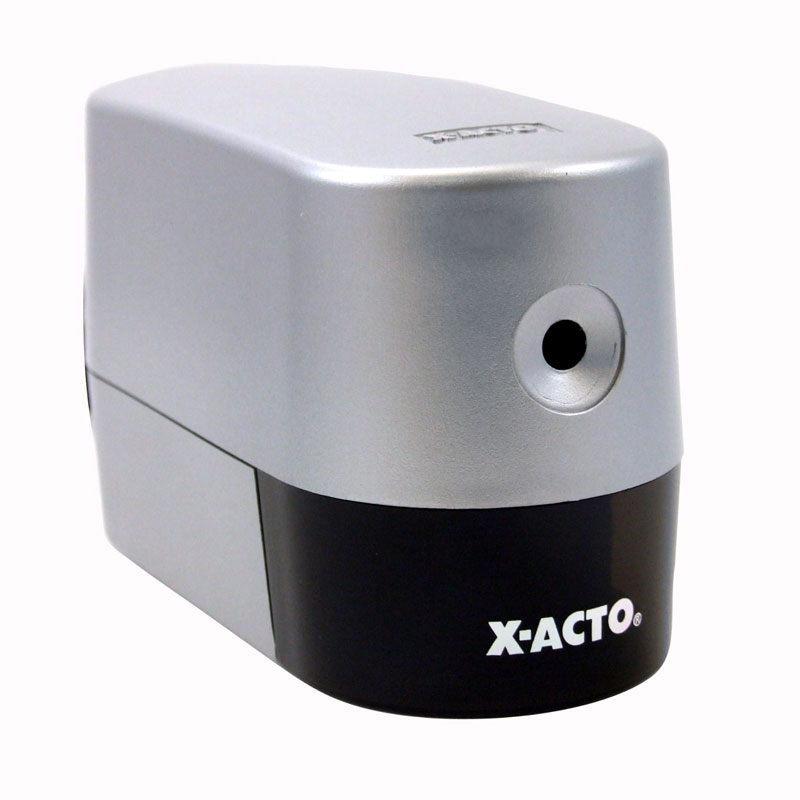 ELMERS XActo Model 2000 Electric Pencil Sharpener, Silver