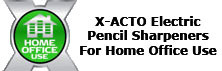 X-ACTO Electric Pencil Sharpeners for Home Office Use