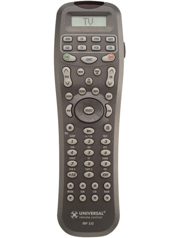 URC MasterControl RF10 Universal Learning Remote with RF