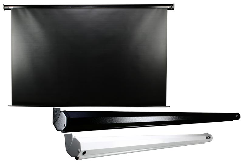 Elite Screens VMAX2 Electric Motorized Drop Down HD Projection Projector Screen, 128Inch 1610