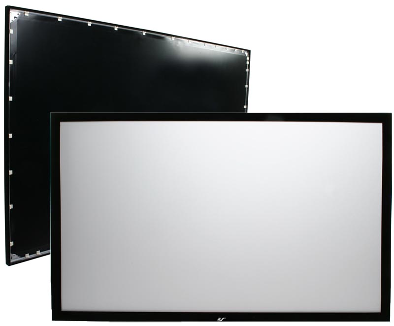 Elite Screens ER120DH2 Sable Fixed Frame Projection Screen (120 inch 169 AR)(3D